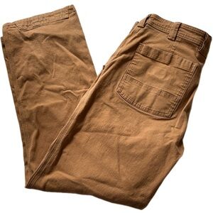 Duluth Trading Co Brown/Tan Work Chinos - Heavy-Duty Canvas 36x32
